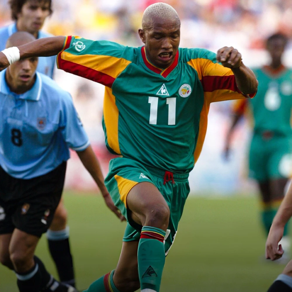 Maillot Extérieur Sénégal 2002 - Niang Ballo