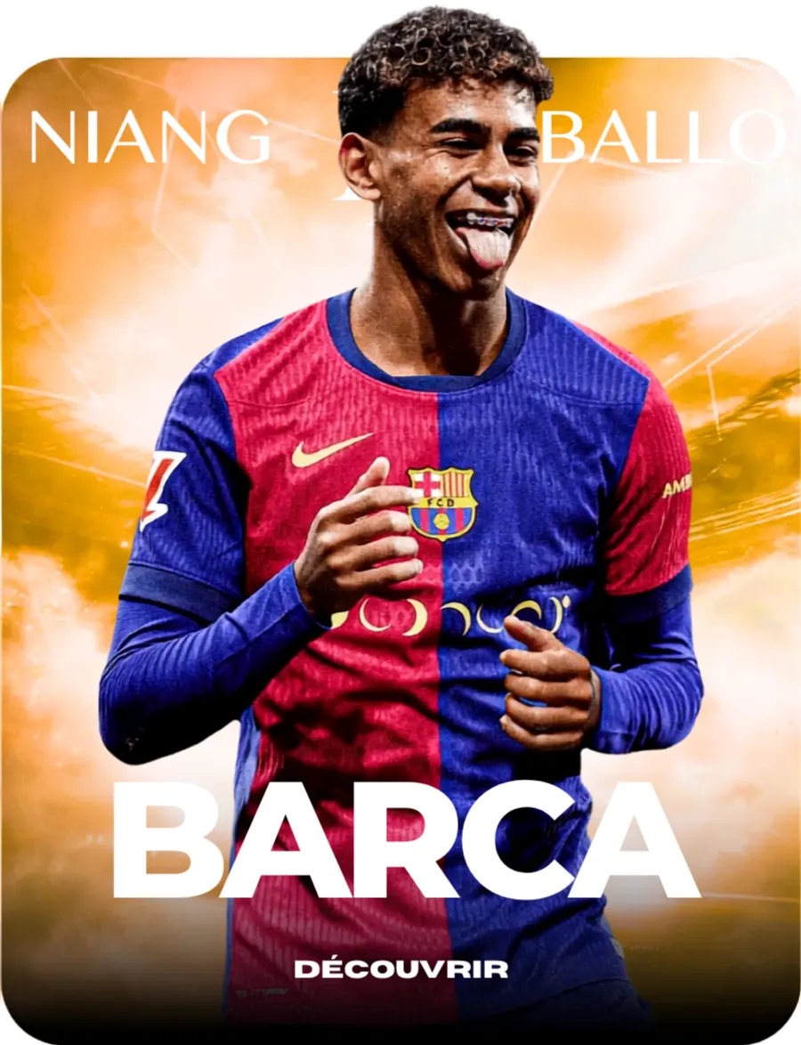 Maillot barça - Dakar, Sénégal - Niang Ballo