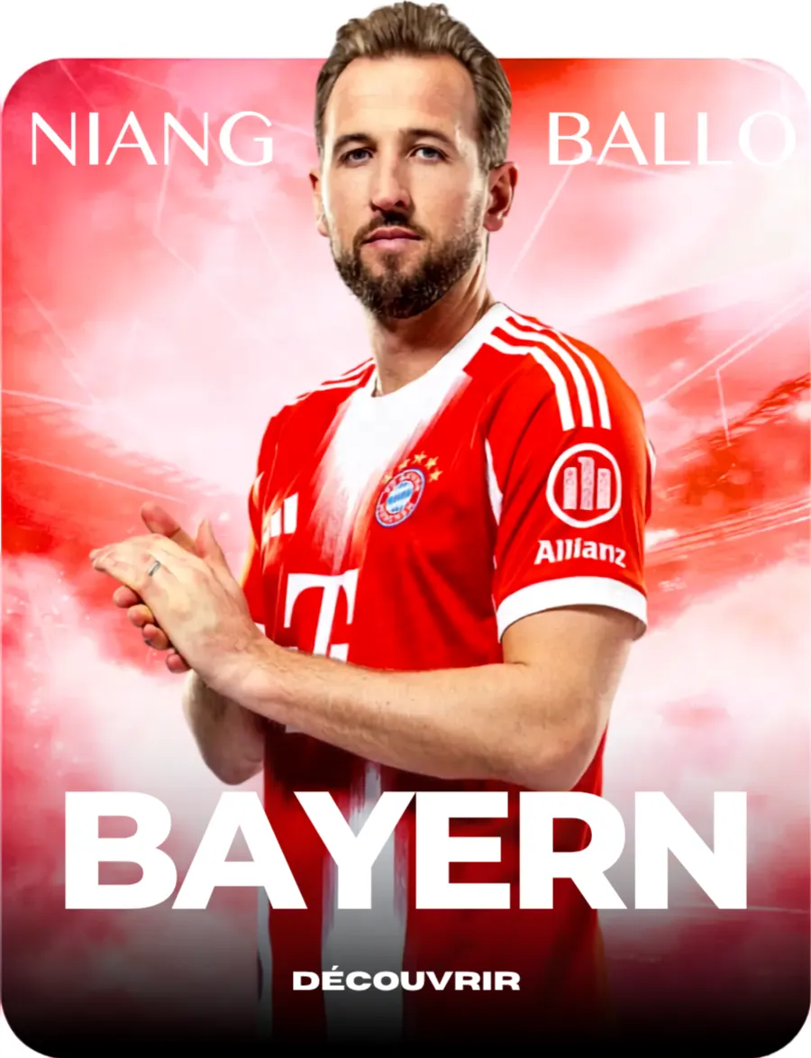 Maillot bayern - Dakar, Sénégal - Niang Ballo