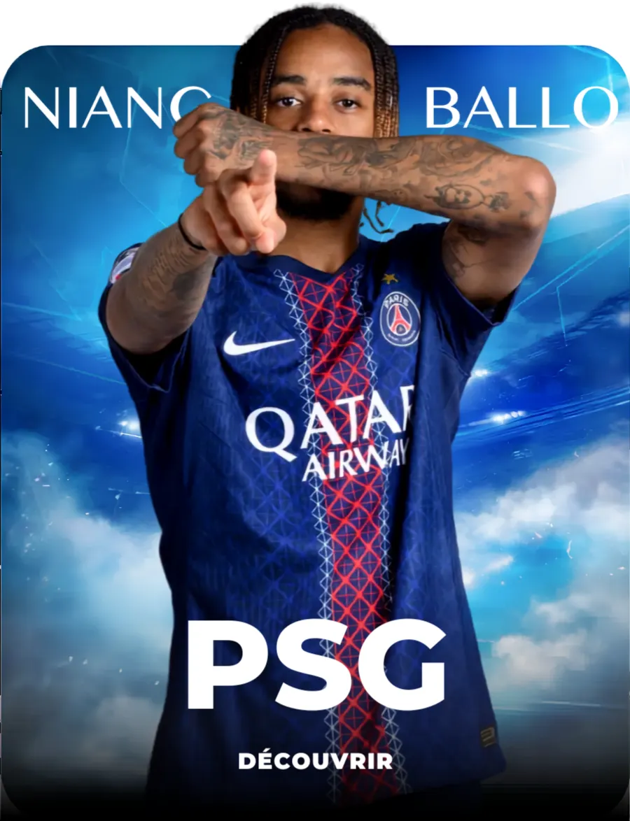 Maillot psg - Dakar, Sénégal - Niang Ballo